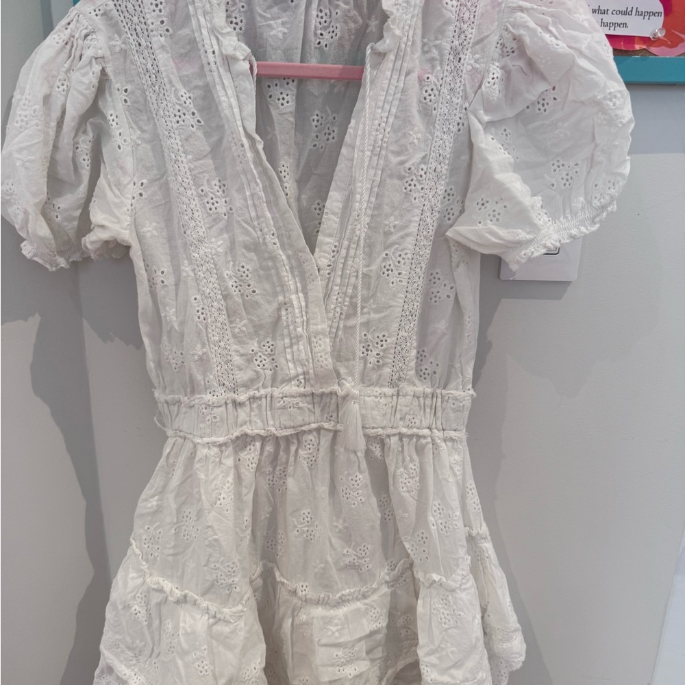 White Eyelet Dress